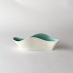 Poole Pottery бассейн pota Lee Twintone цветок основа Freeform wave ваза для цветов произведение искусства украшение бардачок twin цветный Британия керамика 100657