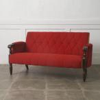  Japan Vintage диван love sofa 2 местный .2 -местный кнопка arm стул для лобби прием стул retro Vintage retro 100951