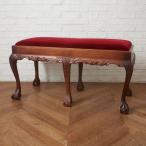  замена обивки settled Британия Classics tool красное дерево bench из дерева ro здесь античный стиль стул длина стул подставка для ног стул поясница ..85661