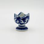 Candle Holder свеча держатель свеча палочка свеча ... Vintage синий контейнер керамика мелкие вещи смешанные товары 87395