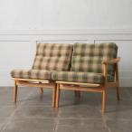  Marni 60 Vintage дуб рама 2 -местный 2 местный . раздельный диван стул arm стул maruni60 2P ткань 98895