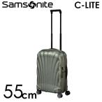 『ポイント5倍』サムソナイト スーツケース シーライト 55cm 36L メタリックグリーン コスモライト C-LITE スピナー 機内持ち込み 軽量 122859