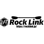 /メール便可/ Rock Link (ロックリンク) 公式オフィシャルロゴステッカー (単色) カヤック 艤装 パーツ