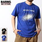 BARNS OUTFITTERS バーンズアウトフィッターズ プリントTシャツ リプロダクト Tシャツ 半袖 プリント ギャラクシーモチーフ 宇宙柄 アメカジ (27-br24257)