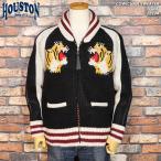 ショッピングカウチン HOUSTON ヒューストン COWICHAN SWEATER カウチンセーター TIGER 虎柄 22234 スカジャン柄