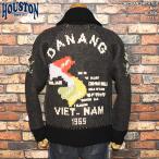 ショッピングカウチン HOUSTON ヒューストン COWICHAN SWEATER ベトジャン柄カウチンセーター MAP BLACK 22318