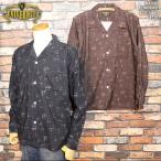 ショッピングコーデュロイ UNIVERD72 ユニバード72 KASURI CORDUROY L/S OPEN SHIRT カスリ柄コーデュロイ長袖オープンシャツ 41262