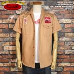 GARAGE PARADISE 20th ANNIVERSARY ガレージパラダイス20周年記念 COKE STRIPE WORK SHIRT with Comb コーム付き コークストライプ・ワークシャツ GP25-SH01