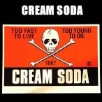 CREAM SODA/ крем soda *CS угол череп стикер * * большой размер * PD26GS-02