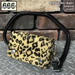 666 トリプルシックス Trucker Mini Wallet トラッカーミニウォレット LEOPERD SOA0063