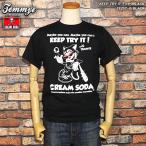 TEMMYE ティミー by CREM SODA クリームソーダ KEEP TRY IT TシャツBLACK TE25T-01BLACK