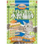 ショッピング猫砂 常陸化工 ファインキャット トイレに流せる 木製猫砂 無香料 猫用 6L×6入