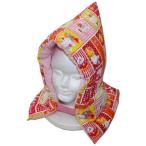  сделано в Японии предотвращение бедствий подушка [... розовый мульти- ] примерно 30cm×45cm S размер ребенок из ученик начальной школы младшие классы предназначенный предотвращение бедствий голова ширина защитный капюшон детский ... для 