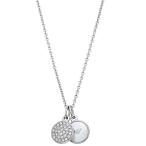 Yahoo! Yahoo!ショッピング(ヤフー ショッピング)エンポリオアルマーニ EMPORIO ARMANI EGS2156040 イーグルロゴ×シェル パヴェ ダブルチャーム ネックレス