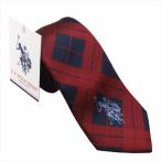 U.S. POLO ASSN.( You e spo нижний sn) тонкий галстук (. ширина примерно 7cm)USPA-03/NAVY_RED