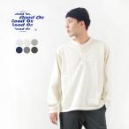 GOOD ON（グッドオン） L/S ヘビー ヘンリーT メンズ トップス 長袖 Tシャツ ロンTEE 綿 コットン