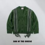 SON OF THE CHEESE（サノバチーズ） フリンジニット カーディガン / トップス カーディガン ウール