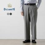 D.C.WHITE(ti-si- белый ) тропический тигр u The -/ мужской слаксы конический сделано в Японии Tropical Trousers