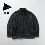 AND WANDER（アンドワンダー） リウール ジャガード スタンドジップ / メンズ フリース ライトアウター re wool JQ stand zip