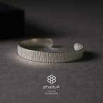 phaduA(pa*dua) Curren серебряный браслет полоса / мужской женский браслет ручная работа накладывающийся установка 