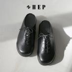 HEP（ヘップ） Koen コウエン レースアップサボ / サンダル つっかけ シューズ メンズ レディース ユニセックス フェイクレザー