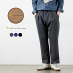 RE MADE IN TOKYO JAPAN（アールイー） ドレスジャージー タックパンツ 日本製 / メンズ ボトムス ウエストゴム 総ゴム