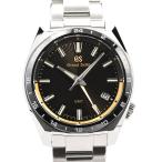 グランドセイコー 9Fクオーツ GMT セイコー創業140周年記念 腕時計 SBGN023  ブラック メンズ 中古A品