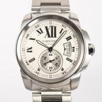 カルティエ カリブル ドゥ カルティエ 腕時計 W7100015  ホワイト メンズ 中古A品