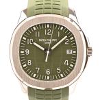 パテックフィリップ アクアノート 腕時計 5168G-010  グリーン メンズ 中古A品