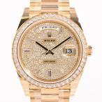 ロレックス デイデイト40 腕時計 228348RBR ランダム品番 ゼンメンダイヤ メンズ 未使用品