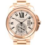 カルティエ カリブル ドゥ カルティエ 腕時計 W7100018  シルバー メンズ 中古A品