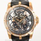 ロジェデュブイ エクスカリバー45 ダブルフライングトゥールビヨン 腕時計 DBEX0407  スケルトン メンズ 中古A品