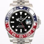 ロレックス GMTマスター2 腕時計 126710BLRO/J ランダム品番 ブラック メンズ 中古A品
