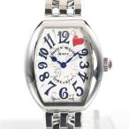 フランクミュラー ハートトゥハート 腕時計 5002SQZC1HJRED  シルバー レディース 中古A品