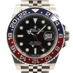 ロレックス GMTマスター2 腕時計 126710BLRO/J ランダム品番 ブラック メンズ 中古A品