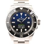 ロレックス ディープシー 腕時計 126660 D-BLUE ランダム品番 ブルー メンズ 中古A品