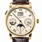 ランゲアンドゾーネ ランゲマティック パーペチュアルカレンダー 腕時計 310.021E  シルバー メンズ 中古A品