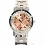 エルメス クリッパー 腕時計 CL4.210  ピンク レディース 中古A品