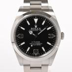 ショッピングロレックス ロレックス エクスプローラー 腕時計 214270 ランダム品番 ブラック メンズ 中古A品