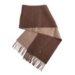 ポロ マフラー マフラー  PC0455 ブラウン ユニセックス 未使用品