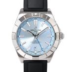 ブライトリング クロノマット オートマチック GMT 40 腕時計 P32398101C1S1 アイスブルー メンズ 中古A品