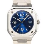 ベルアンドロス BR05 BLUE STEEL 腕時計 BR05A-BLU-ST/SST ブルー メンズ 中古A品
