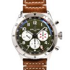 ブライトリング スーパーアヴィ B04 クロノグラフ GMT 46 カーチスウォーホーク 腕時計 AB04452A1L1X1  グリーン メンズ