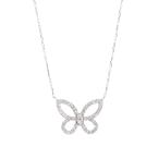 ダイヤ ネックレス ダイヤ0.5ct 1.8g レディース 中古A品
