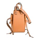 ロエベ ハンモックドローストリングバッグミニ ショルダーバッグ 314.12.V07 ブラウン レディース 中古A品