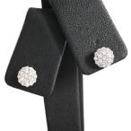 ダイヤ ピアス ダイヤ0.3/0.3ct チャーム_約W8xH8mm 2.2g レディース 中古A品