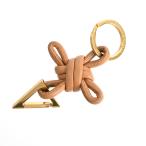 ボッテガヴェネタ トライアングルキーリング チャーム ブラウン ユニセックス 中古AB品