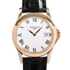 パテックフィリップ カラトラバ 腕時計 4906J-001 ホワイトローマン レディース 中古A品
