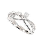 ダイヤ リング ダイヤ0.6ct 18号 5.8g レディース 中古A品
