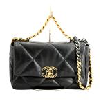 シャネル CHANEL19チェーンショルダーバッグ ショルダーバッグ AS1160 ブラック レディース 中古A品